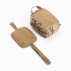 Аптечка тактическая-подсумок, отрывная, камуфляж мультикам, 15×20 см, бежевая - Фото 4