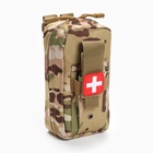 Аптечка тактическая-подсумок, камуфляж мультикам, 11×20 см, бежевая - Фото 3