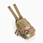 Аптечка тактическая-подсумок, камуфляж мультикам, 11×20 см, бежевая - Фото 7