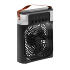 Портативный настольный вентилятор LOF-06, с функцией увлажнителя воздуха, 3 скорости, питание USB, чёрный - Фото 3