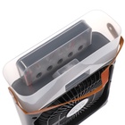 Портативный настольный вентилятор LOF-06, с функцией увлажнителя воздуха, 3 скорости, питание USB, чёрный - Фото 8