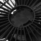 Портативный настольный вентилятор LOF-06, с функцией увлажнителя воздуха, 3 скорости, питание USB, чёрный - Фото 10