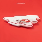 Тарелка новогодняя Доляна «Веселые гномы», 21×20.2 см - Фото 3