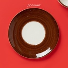 Чайная пара новогодняя Доляна «Имбирные человечки», чашка 250 мл, блюдце d=15 см - Фото 3