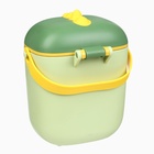 Контейнер для детского питания Дино 5, 800 мл., цвет зеленый - фото 26923165