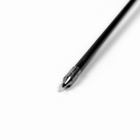 Набор стрел для лука 3 шт, стекловолокно, черная, оперение - оранжевое, 80 см - фото 26841231