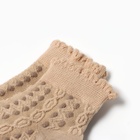 Носки детские в узор «Медвежонок» MINAKU, бежевые (4-8 лет) - Фото 2