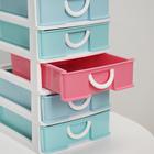 Мини-комод для мелочей, 5 секций, 17,5×13,5×25 см, цвет МИКС - Фото 2