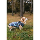 Куртка для собак со шлейкой, размер М (ДС 32 см, ОШ 28 см, ОГ 42 см), камуфляжная - Фото 7