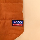 Куртка для собак со шлейкой, размер р 2XL ( ДС 45 см, ОШ 40 см, ОГ 58 см), горчичная - Фото 8