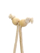 Кашпо - макраме «Улла», 7×7×7 см, текстиль, подвесное, бежевое - Фото 4