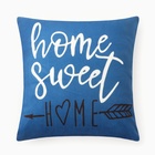 Чехол на подушку 4 шт. «Этель» Home, 40×40 см, велюр - Фото 4