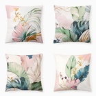 Наволочки декоративные Этель «Тропики» набор 4 шт., 40×40 см, велюр - Фото 1