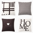 Наволочки декоративные набор 4 шт. «Этель» HOME, 40×40 см, велюр - Фото 1