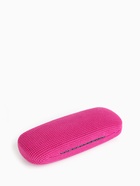 Футляр для очков на хлопушке, однотонный, размер 16×6×3.5 см, фуксия - Фото 4