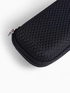 Футляр для очков на молнии, однотонный, размер 15×4×6.5 см, чёрный - Фото 3