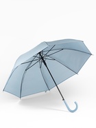 Зонт - трость полуавтоматический «Однотонный», 8 спиц, R=52/60 см, d=104 см, МИКС - Фото 3