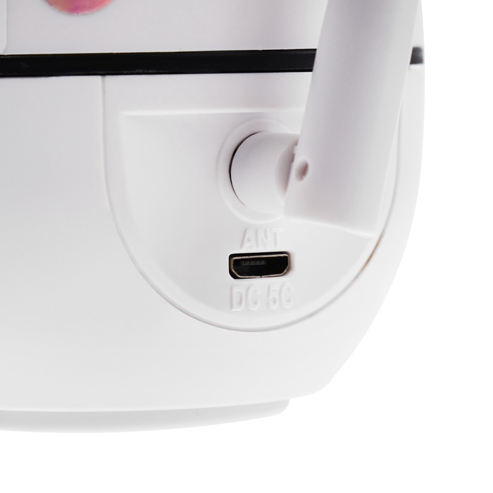 Видеокамера WiFi Cam-14, IP, 2 Мп, поворот 355 °, микрофон, 3.6 мм объектив, белая - фото 51762963