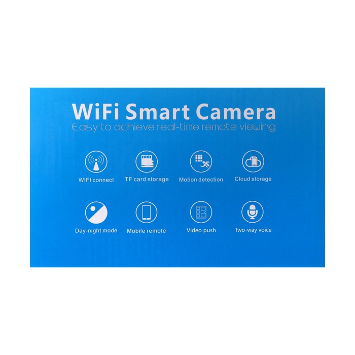 Видеокамера WiFi Cam-15, IP, 2 Мп, поворот 355 °, микрофон, 3.6 мм объектив, белая - фото 51762990 Видеокамера WiFi Cam-15, IP, 2 Мп, поворот 355 °, микрофон, 3.6 мм объектив, белая - фото 51762990