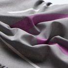 Простыня на резинке 2-спальная «Этель. Сиренево-серые зигзаги», 180×200+25 см, поплин - Фото 4