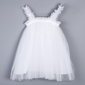 Карнавальный костюм «Милый ангел», рост 98-104 см, платье, крылья, заколки