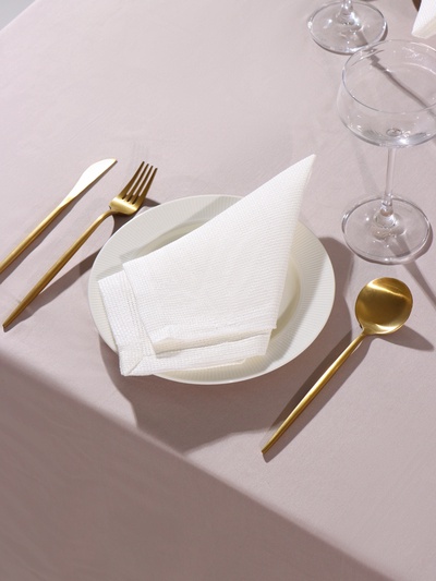 Набор салфеток SL HOME Facile, 40×40 см - 4 шт., лён 100%, плотность 210 г/м²