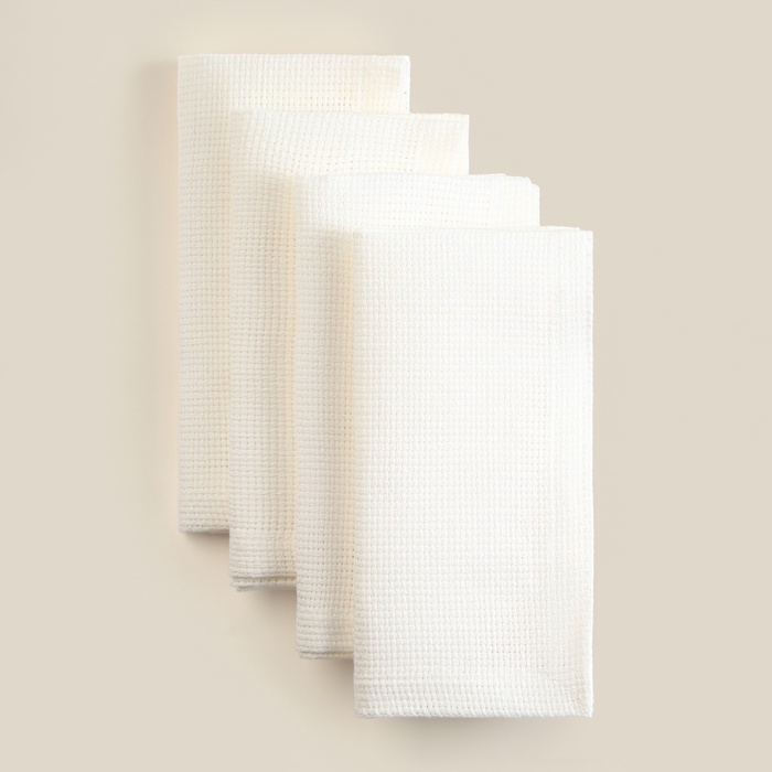 Набор салфеток SL HOME Facile, 40×40 см - 4 шт., лён 100%, плотность 210 г/м²