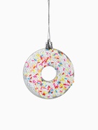 Ёлочные игрушки 2 шт. «Пончик яркий» 9×8 см, серебро - Фото 6