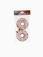 Ёлочные игрушки «Пончик яркий», d=8 см, набор 2 шт., красные - Фото 9