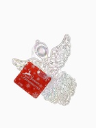 Ёлочная игрушка «Зимнее волшебство. Ангелок перелив», 12×10.5 см, прозрачный 10514165