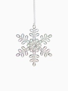 Ёлочная игрушка «Зимнее волшебство. Снежинка перелив», 11×9.5 см, прозрачный 10514166