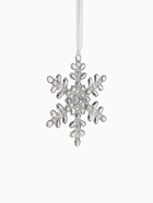 Ёлочная игрушка «Зимнее волшебство. Снежинка перелив», 11×9.5 см, прозрачный 10514166