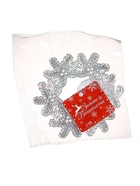 Ёлочная игрушка «Зимнее волшебство. Венок перелив», 10.5×10.5 см, прозрачный - Фото 7