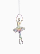 Ёлочная игрушка «Зимнее волшебство. Балерина пышная юбка перелив» пластик, 17×7.5 см, прозрачный 10514169