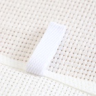 Полотенце кухонное SL HOME Facile, белое, однотонное, 40×70 см - Фото 2