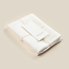 Полотенце кухонное SL HOME Facile, белое, однотонное, 40×70 см - Фото 8