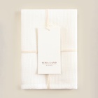 Полотенце кухонное SL HOME Facile, белое, однотонное, 40×70 см - Фото 9