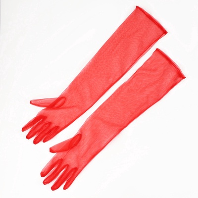 Набор на 14 февраля «Валентинка», берет, перчатки, чокер, чулки