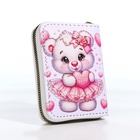 Кошелёк детский «Мишутка», на молнии, белый - Фото 4