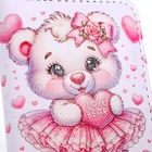 Кошелёк детский «Мишутка», на молнии, белый - Фото 6