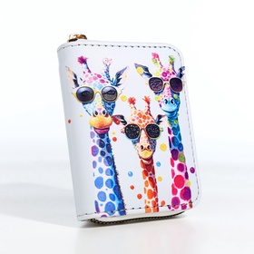 Кошелёк на молнии, белый