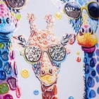 Кошелёк на молнии «Жирафы», белый - Фото 3