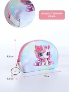 Кошелёк детский «Пони», монетница, на молнии, МИКС - Фото 2