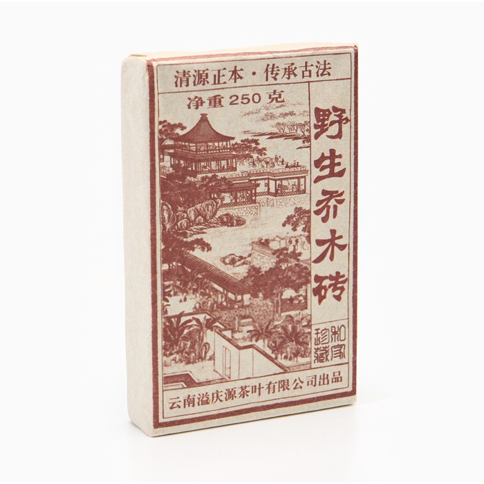 Чай чёрный китайский выдержанный «Шу Пуэр Цяо Му», Юньнань, кирпич, 250 г - Фото 1