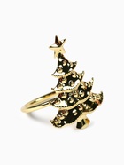 Набор салфеток с декорат. кольцами Этель Сhristmas tree 46х46 см - 2 шт, 100% лён 10700196 - фото 16683143