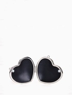 Сумка мини-клатч на магните, в форме сердца, жёсткий корпус, на длинной цепочке, оранжевая - Фото 3