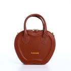 Сумка женская кросс-боди на молнии, 20×7.5×17 см, коричневая - Фото 3