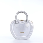 Сумка женская кросс-боди на молнии, 20×7.5×17 см, серебряная - Фото 5