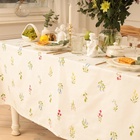 Скатерть «Этель. Цветочек», 146×110±2 см, саржа 190 г/м², 100% хлопок - Фото 2