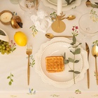 Скатерть «Этель. Цветочек», 146×250±2 см, саржа 190 г/м², 100% хлопок - Фото 5